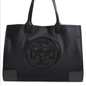 Tory Burch Ella Patent Nylon Tote